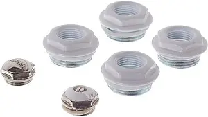 Комплект радиаторный универсальный ½" Rifar белый G12.01 Комплект радиаторный универсальный ½" Rifar белый G12.01, 1