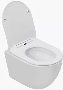 Унитаз подвесной безободковый Aquanet Cetus 3.0 W SHORT Tornado белый Cetus 3.0 W SHORT T Унитаз подвесной безободковый Aquanet Cetus 3.0 W SHORT Tornado белый Cetus 3.0 W SHORT T, 4