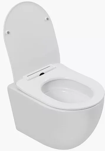 Унитаз подвесной безободковый Aquanet Cetus 3.0 W SHORT Tornado белый Cetus 3.0 W SHORT T