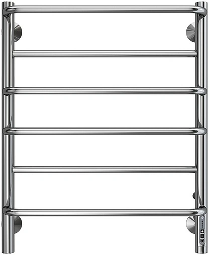 Полотенцесушитель электрический лесенка Terminus Евромикс П6 500х650 электро quick touch полированная сталь 4670078531278