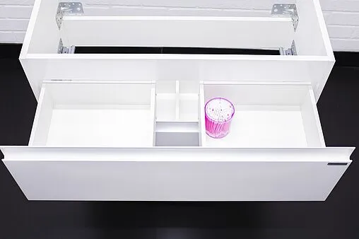 Тумба-умывальник подвесной Домино Graffo 80 белый DGr2103T+S-UM-MOD80SL/1