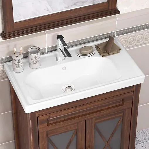 Тумба-умывальник напольная Opadiris Палермо 70 светлый орех 00-00006721+031100-u