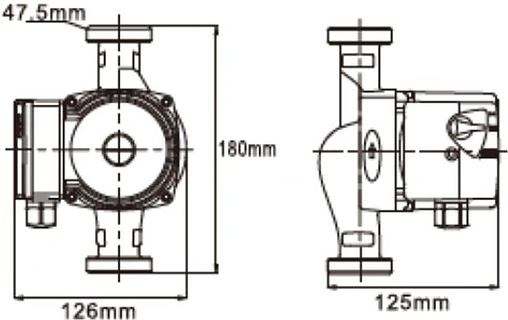 Насос циркуляционный Valtec 25/6-180 VRS.256.18.0