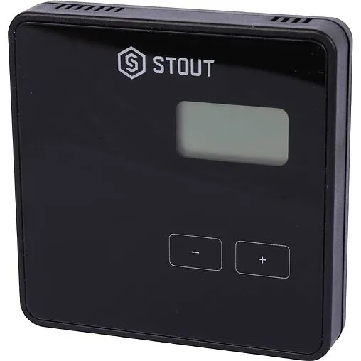 Проводной комнатный терморегулятор Stout R-9b черный STE-0101-009002