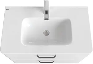 Тумба под умывальник подвесная IDDIS Brick 80 белый BRI80W0i95 Тумба под умывальник подвесная IDDIS Brick 80 белый BRI80W0i95, 5