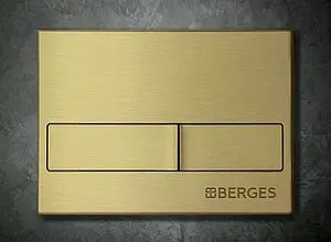 Клавиша смыва для унитаза BERGES Novum L8 040018 бронза Клавиша смыва для унитаза BERGES Novum L8 040018 бронза, 3