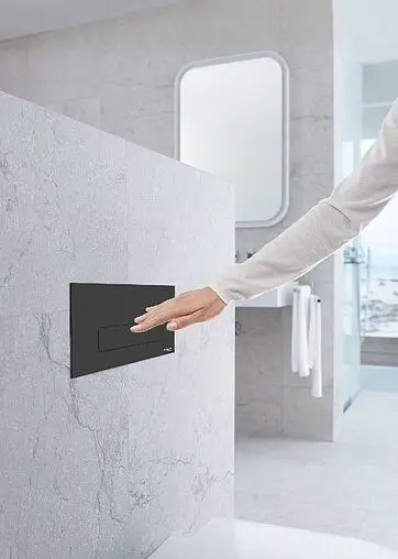 Клавиша смыва для унитаза Idrospania Andrea 30354 хром матовый