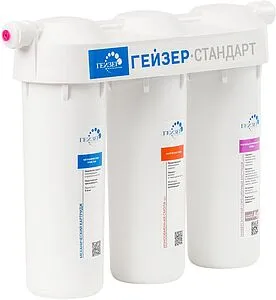 Фильтр под мойку для жесткой воды Гейзер Стандарт 19067, 2