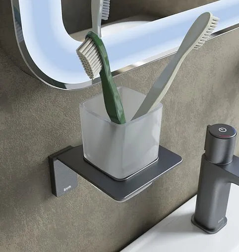 Стакан IDDIS Slide графит SLIGMG1i45