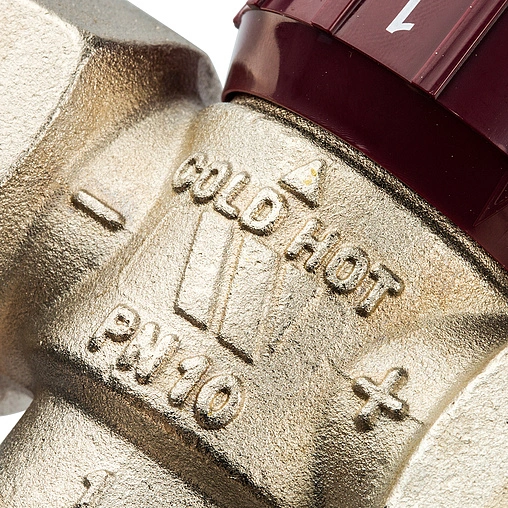 Трехходовой термостатический смесительный клапан 1&quot; +32...+50°С Kvs 2.1 WATTS Aquamix AM61C 10017423