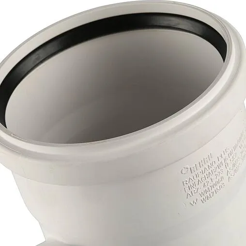 Тройник внутренний бесшумный D=110x75мм Угол 87° Rehau Raupiano Plus 11213441001