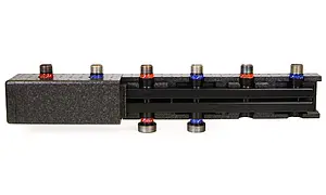 Коллектор распределительный 5 контуров 1½&quot;нг x 1&quot;н Uni-fitt 435Z4105, 2