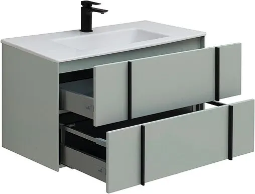 Тумба-умывальник подвесная Allen Brau Reality 90 папирус 1.32006.PWM+