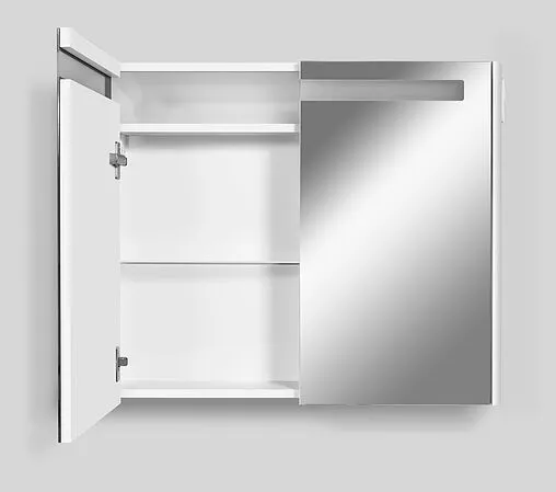 Шкаф-зеркало Am.Pm Bliss D 80 белый глянец M55MCX0801WG