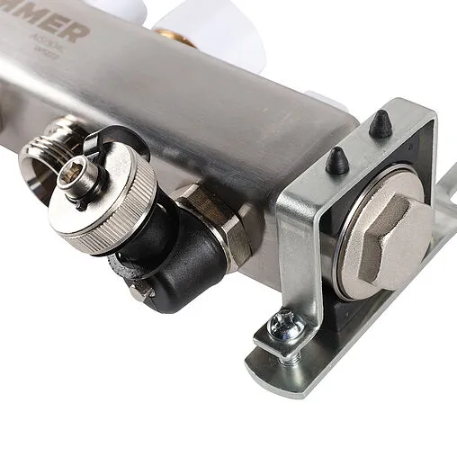 Группа коллекторная без расходомеров 4 отвода 1&quot;в/в x ¾&quot;ек Rommer RMS-3201-000004