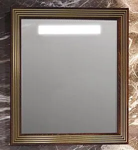 Зеркало с подсветкой Opadiris Карат 80 бежевый/золото Z0000004322, 1