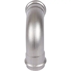 Уголок пресс двухраструбный 54мм угол 90° Sanha NiroSan 9002A 69002A54, 2