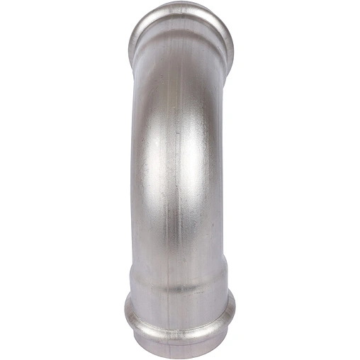 Уголок пресс двухраструбный 42мм угол 90° Sanha NiroSan 9002A 69002A42