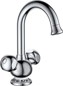 Смеситель для раковины D&K Kassel Hessen хром DA1422101, 1