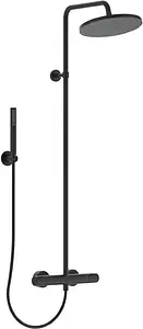 Душевая система с термостатом для душа Ideal Standard Ceratherm чёрный матовый BC748XG Душевая система с термостатом для душа Ideal Standard Ceratherm чёрный матовый BC748XG, 1