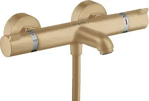 Термостат для ванны Hansgrohe Ecostat Comfort шлифованная бронза 13114140, 1
