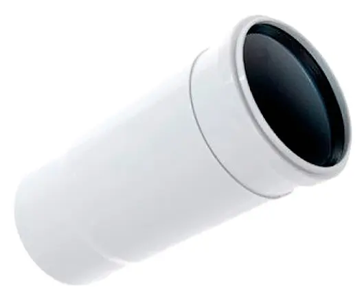 Патрубок компенсационный внутренний бесшумный D=110мм Rehau Raupiano Plus 11215941001 Патрубок компенсационный внутренний бесшумный D=110мм Rehau Raupiano Plus 11215941001, 1