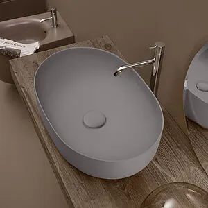 Раковина Kerasan Nolita 60 Ferro matt 534389, 3