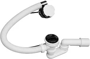 Слив-перелив для ванны с функцией налива Rav Slezak хром NP0002/1000 Слив-перелив для ванны с функцией налива Rav Slezak хром NP0002/1000, 1