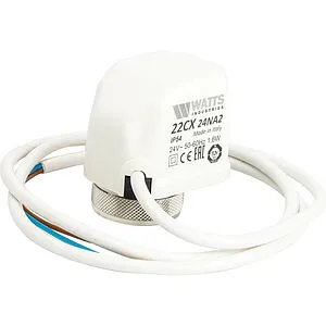 Сервопривод электротермический НО 24В М30 x 1.5 WATTS 22CX24NA2 10029672, 4