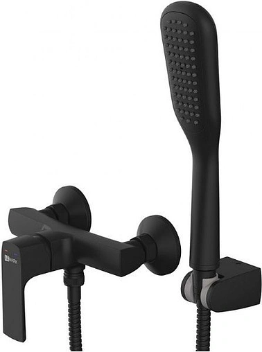 Смеситель для душа Lemark Ursus чёрный матовый LM7203BL
