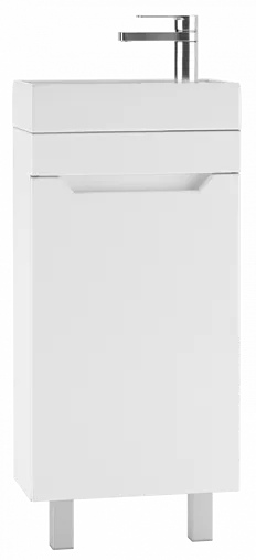 Тумба-умывальник напольный Айсберг Мечта 40 белый DM2307T+4607152362107