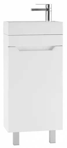 Тумба-умывальник напольная Айсберг Мечта 40 белый DM2307T+4607152362107
