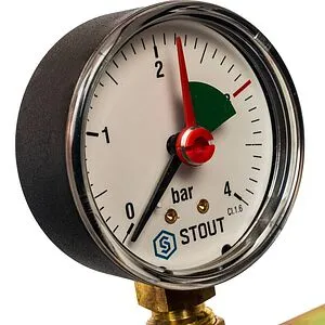 Группа безопасности расширительного бака до 50 кВт ¾&quot; 3 бар Stout SVS-0006-013020, 5