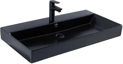 Раковина Sanovit Slim Synergy 85 черный 17085-110