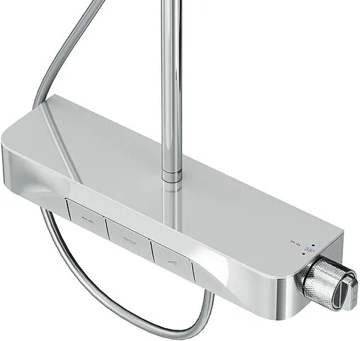 Душевая система с термостатом для ванны Am.Pm Func хром F078F300 Душевая система с термостатом для ванны Am.Pm Func хром F078F300