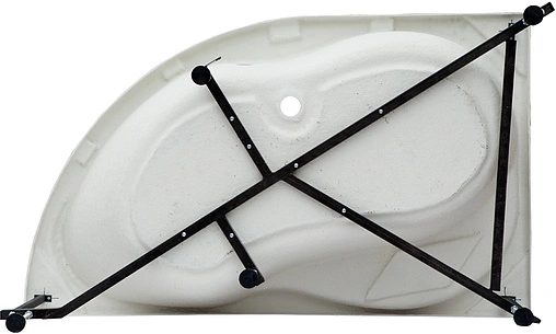 Ванна акриловая Aquanet Sarezo 160x100 R 00204037