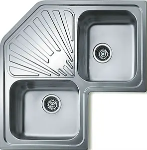 Мойка кухонная Teka Angular 2B нержавеющая сталь полированная 10118005 Мойка кухонная Teka Angular 2B нержавеющая сталь полированная 10118005, 1