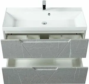 Тумба под умывальник подвесной BelBagno VITTORIA 90 Toros Bianco VITTORIA-900-2C-SO-TB-P, 3