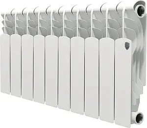 Радиатор биметаллический 10 секций Royal Thermo Revolution Bimetall 350 RTRB35010 Радиатор биметаллический 10 секций Royal Thermo Revolution Bimetall 350 RTRB35010, 1