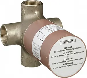 Скрытая часть переключающего вентиля Quattro Hansgrohe 15930180 Скрытая часть переключающего вентиля Quattro Hansgrohe 15930180, 1