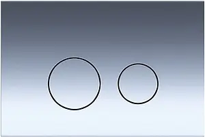 Клавиша смыва для унитаза Aquatek KDI-0000004 хром глянцевый Клавиша смыва для унитаза Aquatek KDI-0000004 хром глянцевый, 1