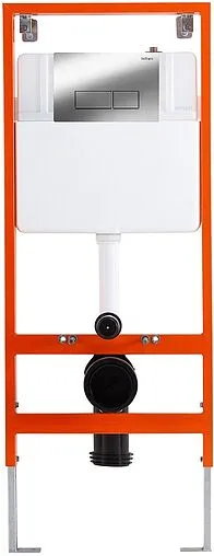 Инсталляция для подвесного унитаза Set 3 в 1 BelBagno BB097SET.Q.CR с кнопкой хром глянцевый Инсталляция для подвесного унитаза Set 3 в 1 BelBagno BB097SET.Q.CR с кнопкой хром глянцевый