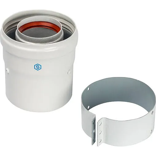 Адаптер стартовый коаксиальный Ø 60/100мм (алюм.) Stout SCA-6010-230100