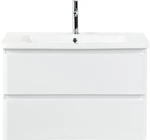 Тумба-умывальник подвесная BelBagno ALBANO-CER 105 Bianco Lucido ALBANO-CER-1050-2C-SO-BL+12105-KL, 1