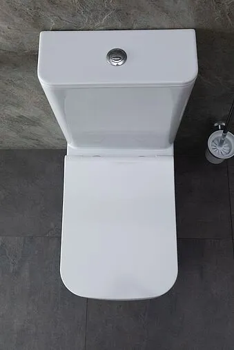 Унитаз-компакт безободковый Allen Brau Infinity белый 4.21012.20+4.XX000.20