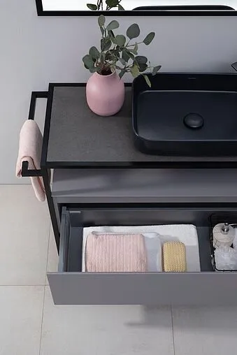 Тумба под умывальник напольная Allen Brau Priority 120 платина 1.31004.PGM