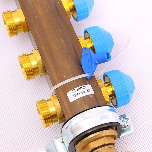 Группа коллекторная с расходомерами 11 отводов 1&quot;в/в x ¾&quot;ек Watts HKV/T 10004205