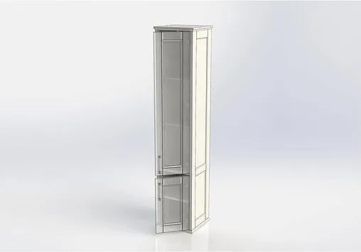 Шкаф-пенал Aquanet Бостон 36 L белый 00209680