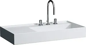 Раковина Laufen Kartell 90 L белый 8.1033.9.000.111.1 Раковина Laufen Kartell 90 L белый 8.1033.9.000.111.1, 1