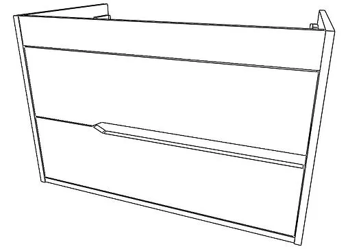Тумба-умывальник подвесной Домино Karat 80 серый тауп DK3216T+4627173210188